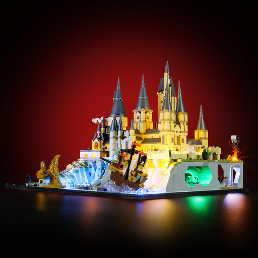 BOOZUU Light Kit For Hogwarts Castle and Grounds 76419