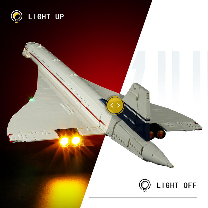 BOOZUU Light Kit For Concorde 10318