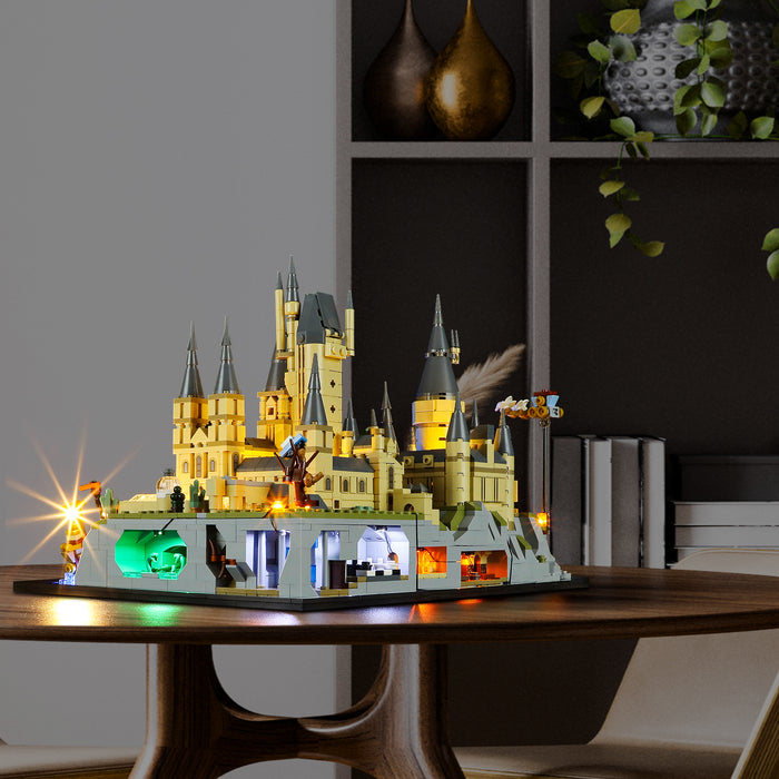 BOOZUU Light Kit For Hogwarts Castle and Grounds 76419