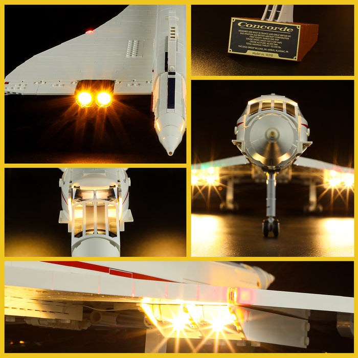 BOOZUU Light Kit For Concorde 10318