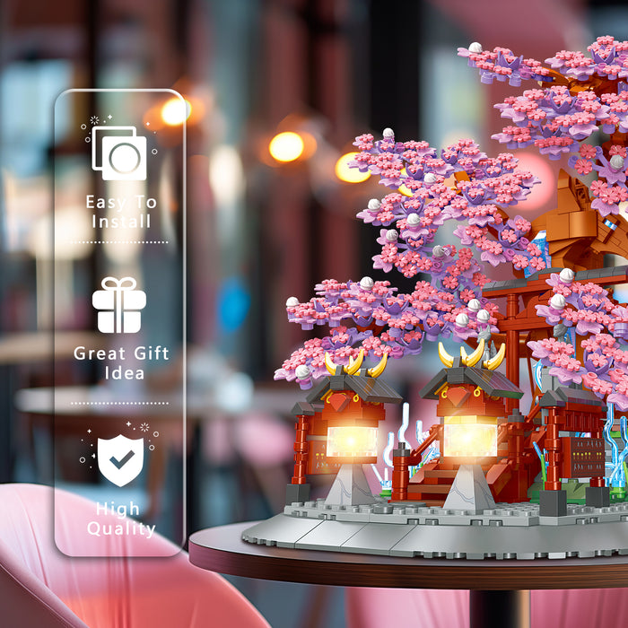 BOOZUU Cherry Blossoms Building Set