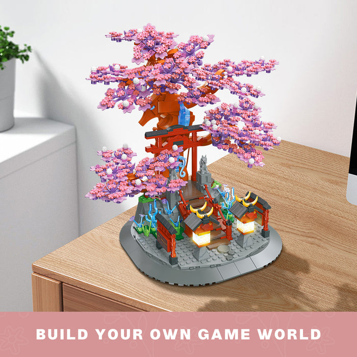 BOOZUU Cherry Blossoms Building Set