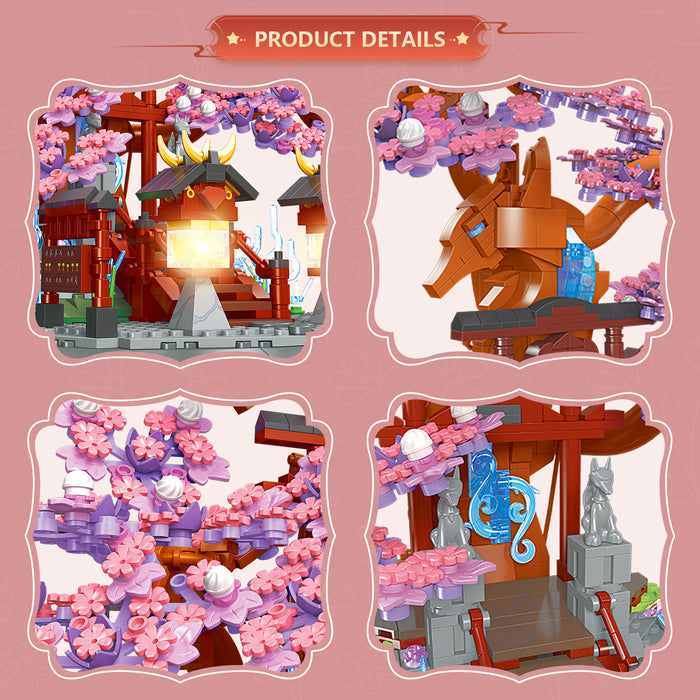 BOOZUU Cherry Blossoms Building Set