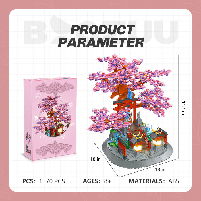 BOOZUU Cherry Blossoms Building Set