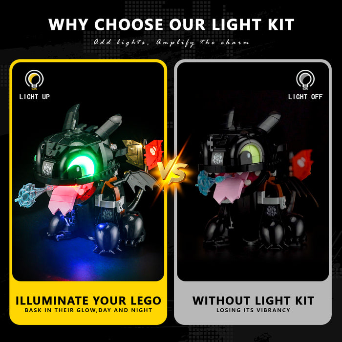 Light Kit for How to Train Your Dragon: Toothless 10375