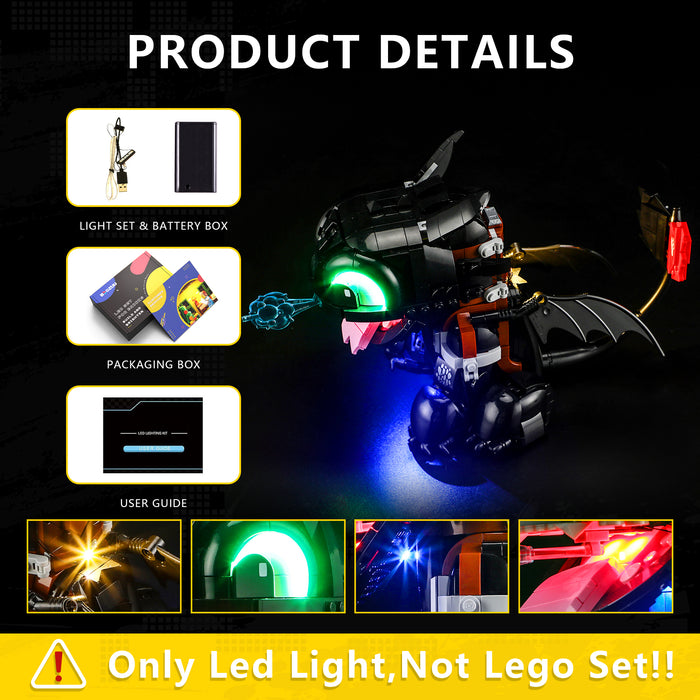 Light Kit for How to Train Your Dragon: Toothless 10375