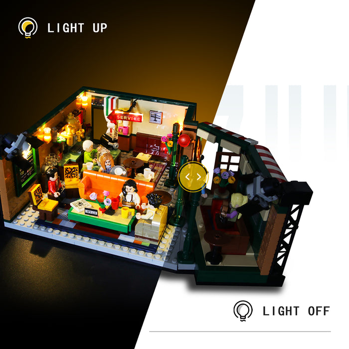 BOOZUU Light Kit For Friends Central Perk 21319