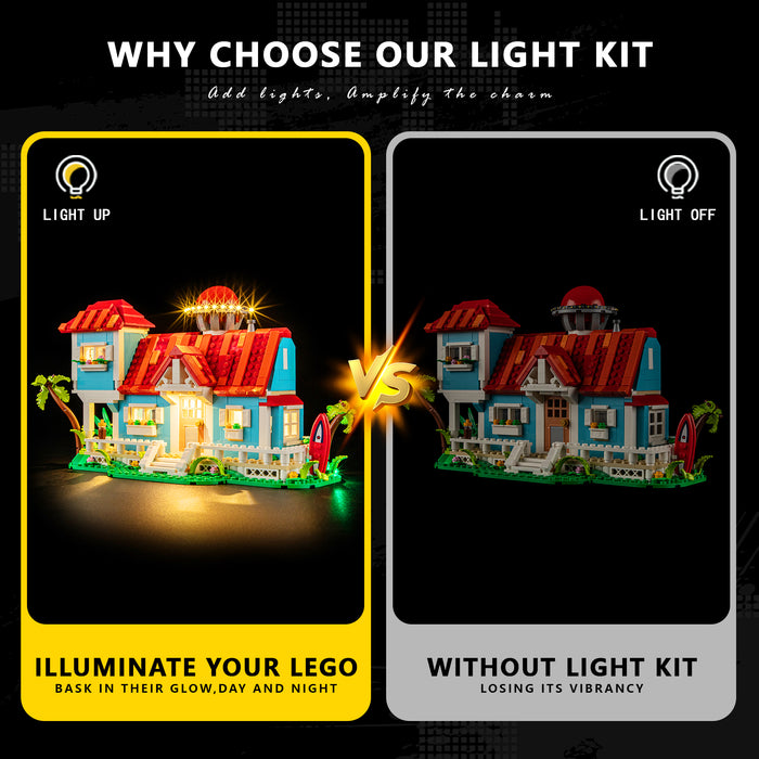 Light Kit for Lilo and Stitch Beach House 43268