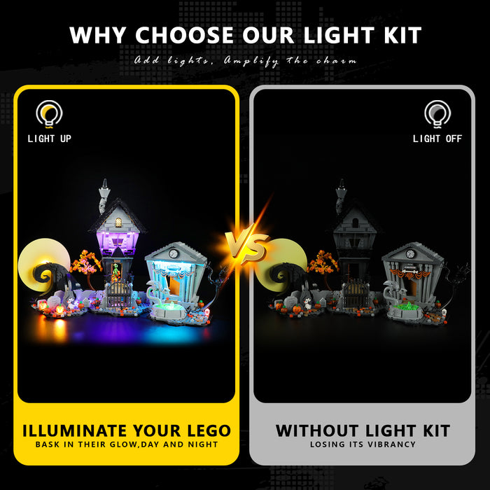Light Kit for Disney Tim Burton's The Nightmare Before Christmas 21351