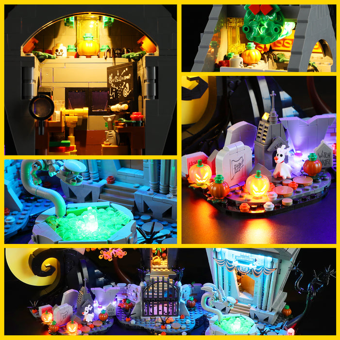 Light Kit for Disney Tim Burton's The Nightmare Before Christmas 21351