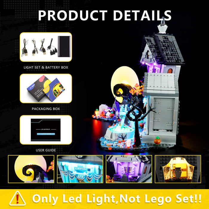 Light Kit for Disney Tim Burton's The Nightmare Before Christmas 21351