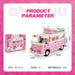 BOOZUU Girls Travel Bus Building Set