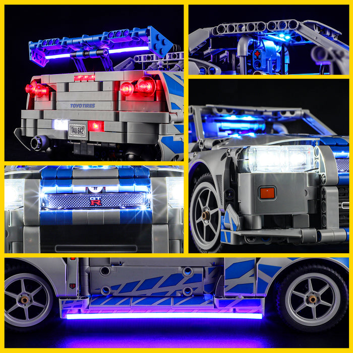 Light Kit for 2 Fast 2 Furious Nissan Skyline GT-R (R34) Car 42210