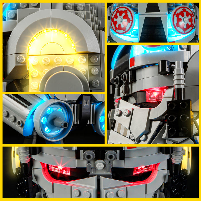 Light Kit for AT-AT Driver Helmet 75429