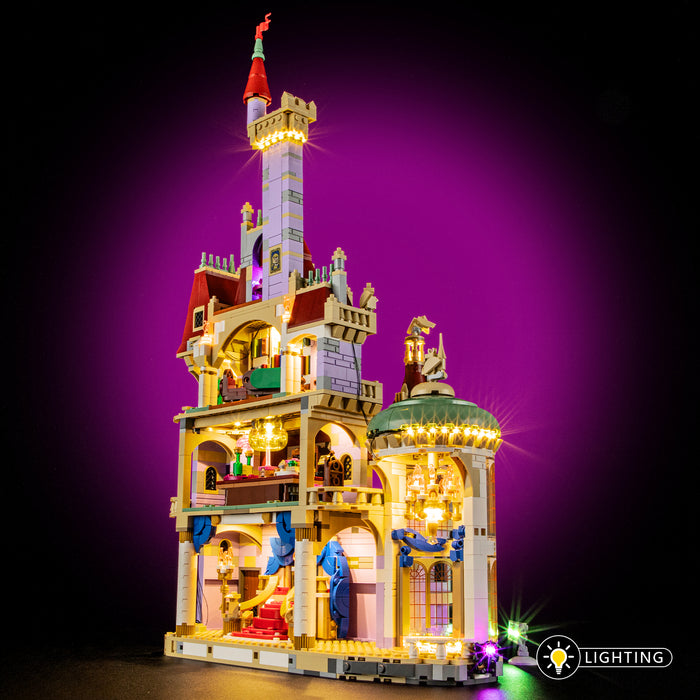 Light Kit for Beauty and the Beast Castle 43263