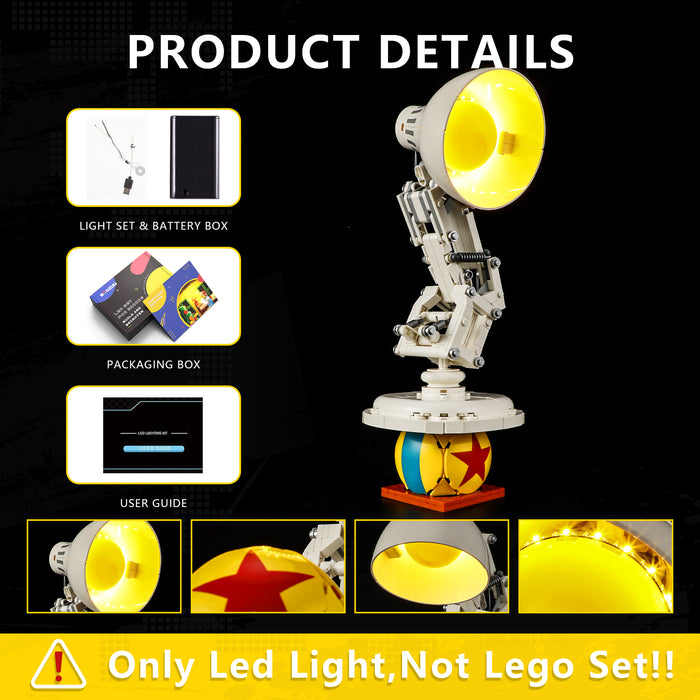 Light Kit for Disney Pixar Luxo Jr 21357