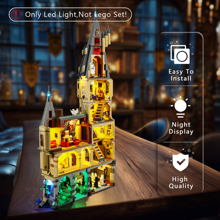Light Kit for Hogwarts Castle The Main Tower 76454