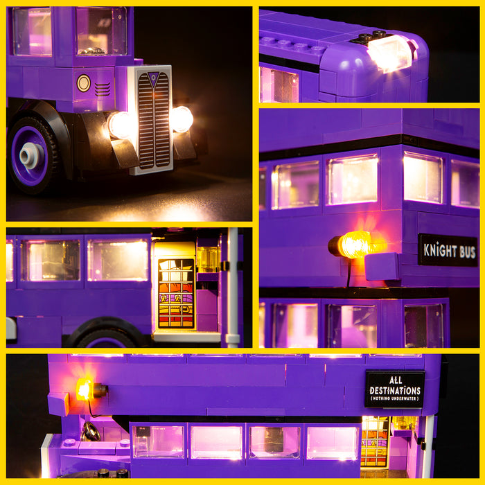 Light Kit for Knight Bus Adventure 76446