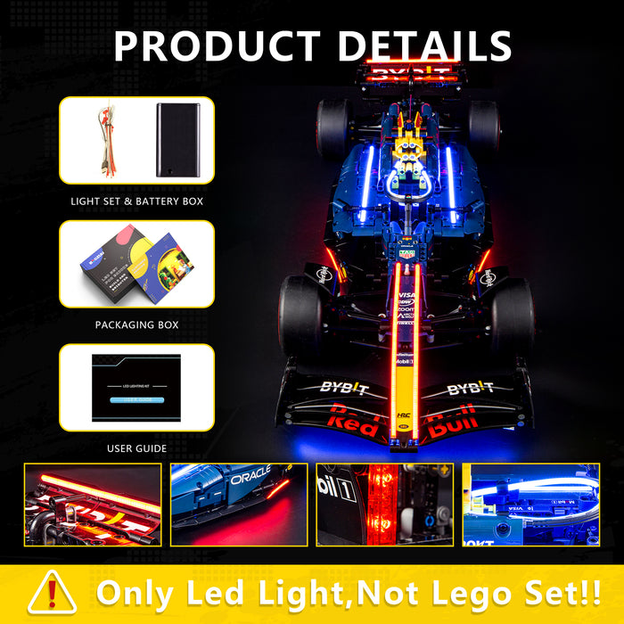 Light Kit for Oracle Red Bull Racing RB20 F1 Car 42206