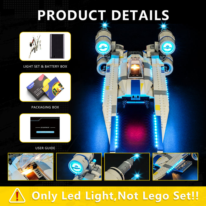 Light Kit for Rebel U-Wing Starfighter 75399