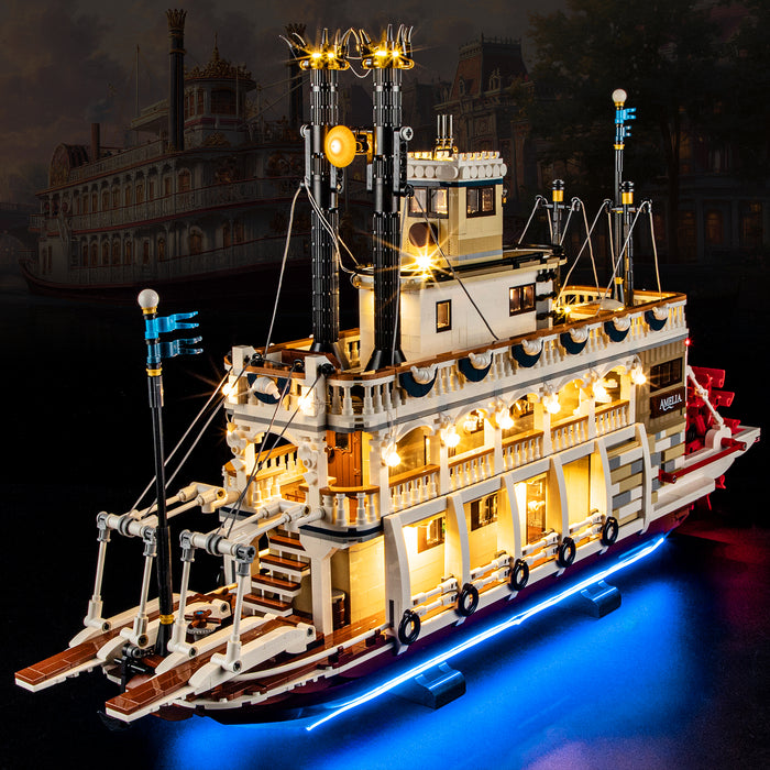 Light Kit for River Steamboat 21356