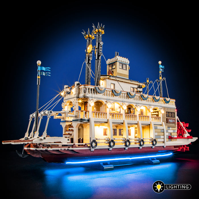 Light Kit for River Steamboat 21356