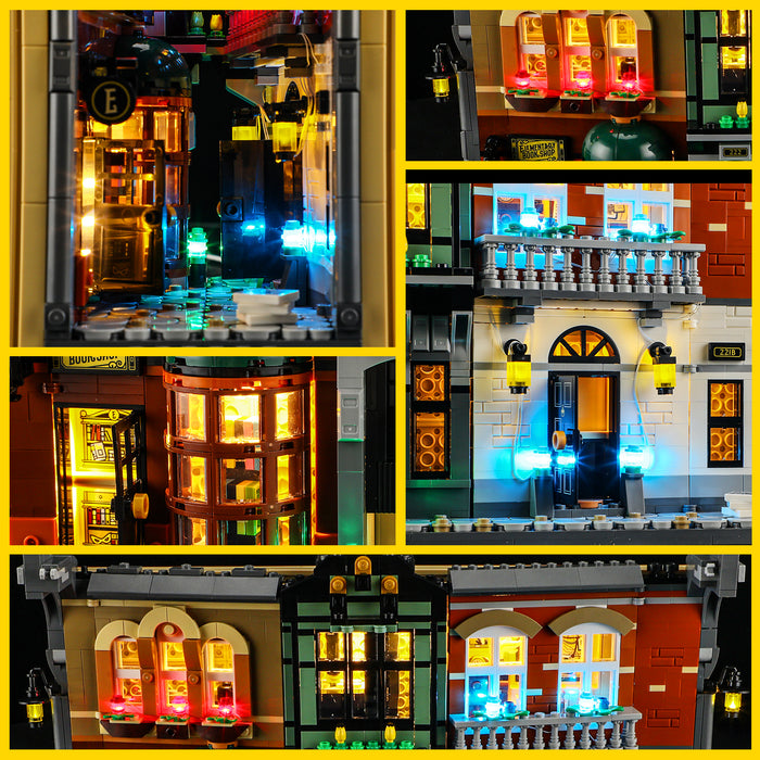 Light Kit for Sherlock Holmes Book Nook 10351