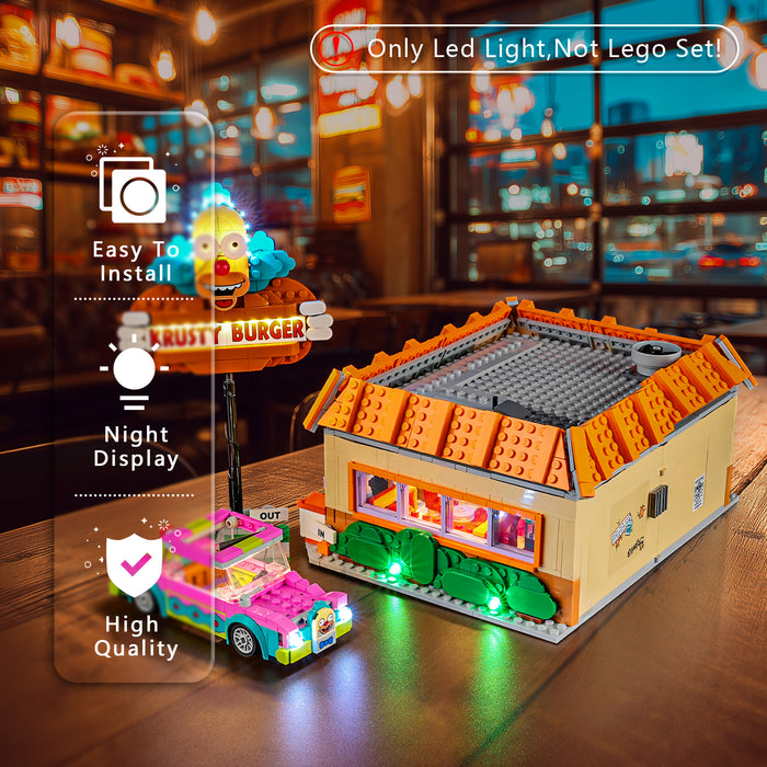 Light Kit for The Simpsons: Krusty Burger 10352