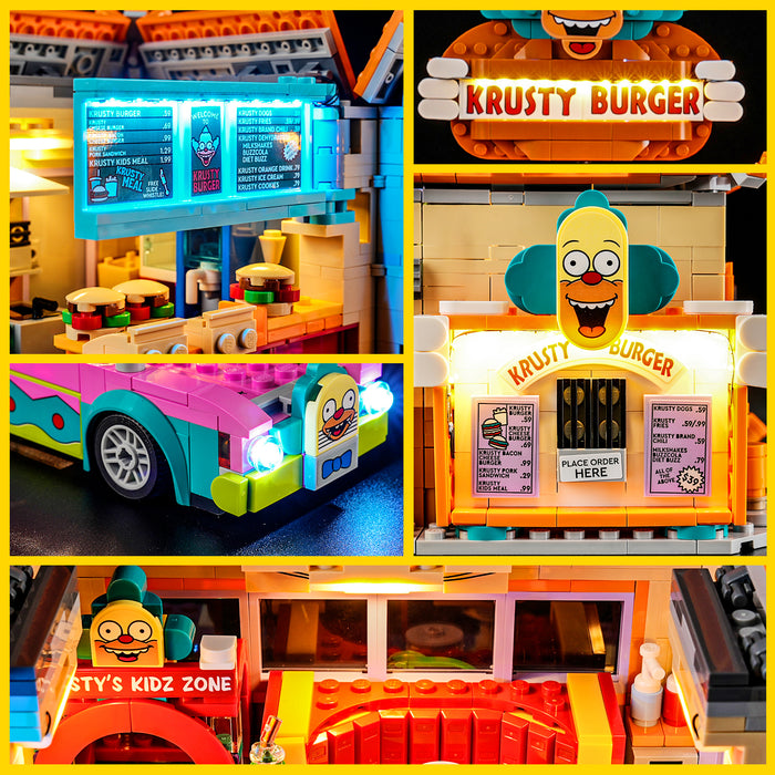 Light Kit for The Simpsons: Krusty Burger 10352