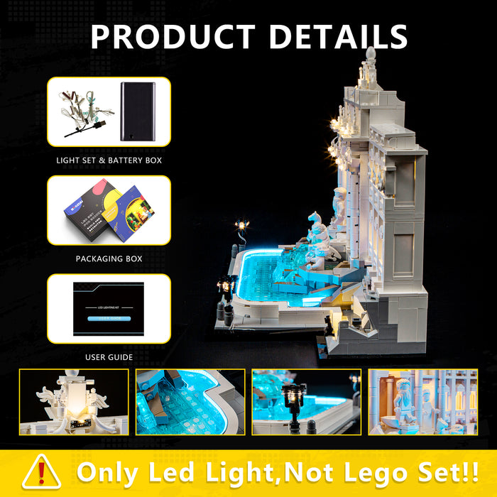 Light Kit for Trevi Fountain 21062