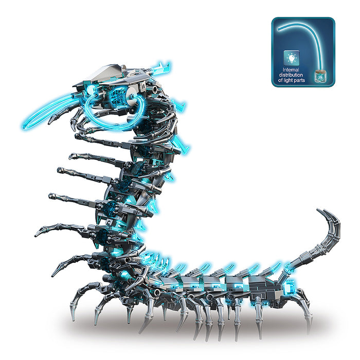 Mechanical Centipede (698 Pieces)