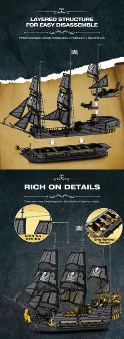 Black Pearl Pirate Ship (4708 Pieces)