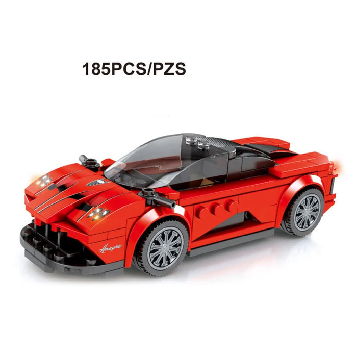 2024 new City Technique Racing Car old classic Speed Champions Sport Building Brick Super Racers F1 Great Vehicles Sembo Block