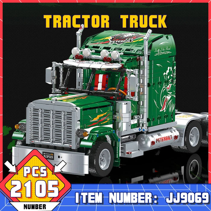 Trailer Truck (2480 Pieces)