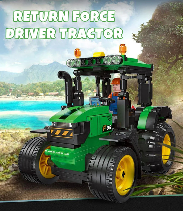 Farm Tractor (304 Pieces)-No Box