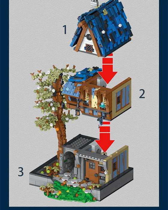 Medieval Blacksmith Shop( 2095 Pieces)