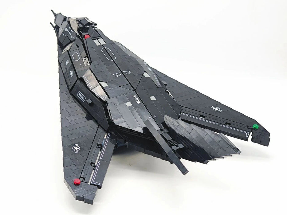 F-117A Nighthawk Attack Aircraft (1375 Pieces)-No Box