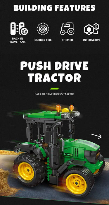 Farm Tractor (304 Pieces)-No Box