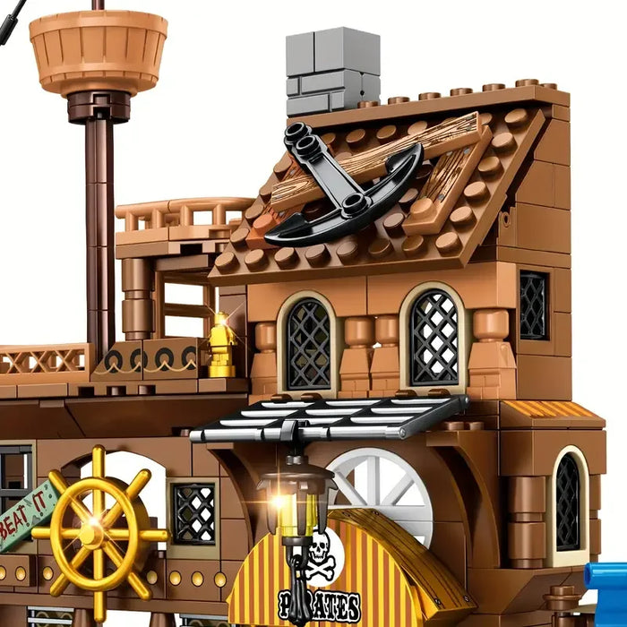 Medieval Pirate Island Fortress Castle