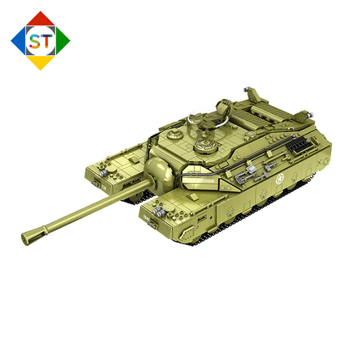 T28 Heavy Tank(2986 Pieces)-No Box