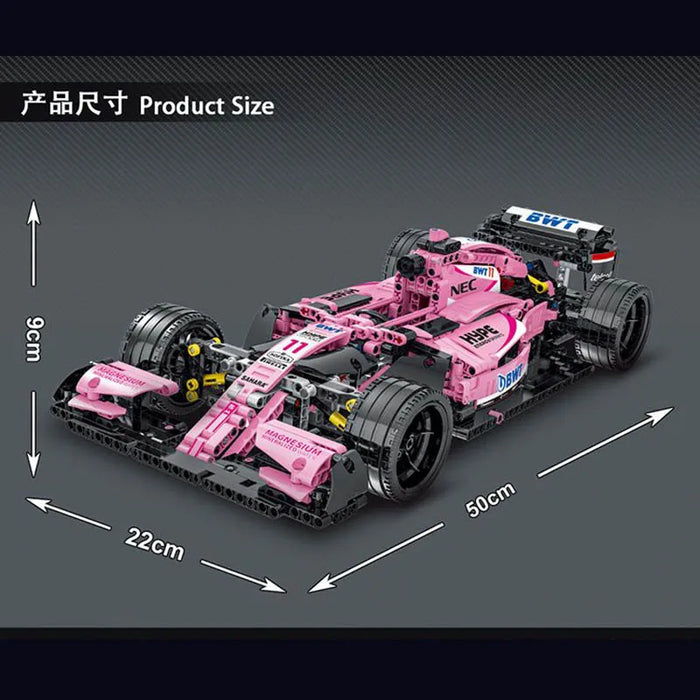 Pink Formul 1  (1116Pieces)-No Box