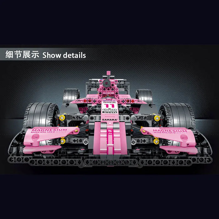 Pink Formul 1  (1116Pieces)-No Box