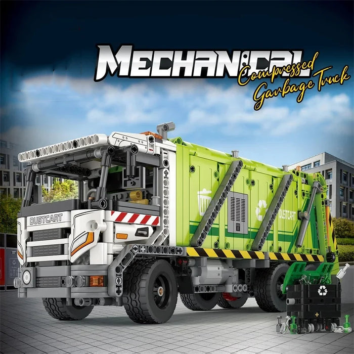 Garbage Truck (1468 Pieces)-No Box