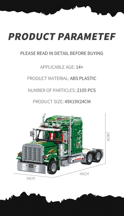 Trailer Truck (2480 Pieces)