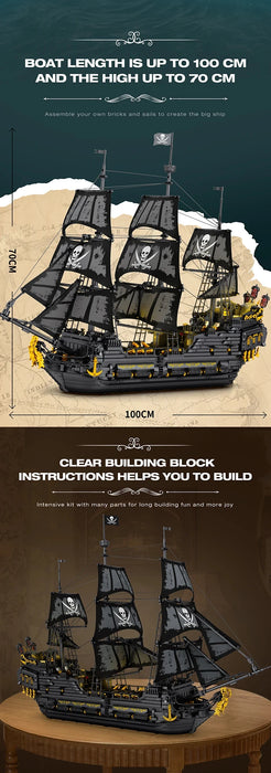 Black Pearl Pirate Ship (4708 Pieces)