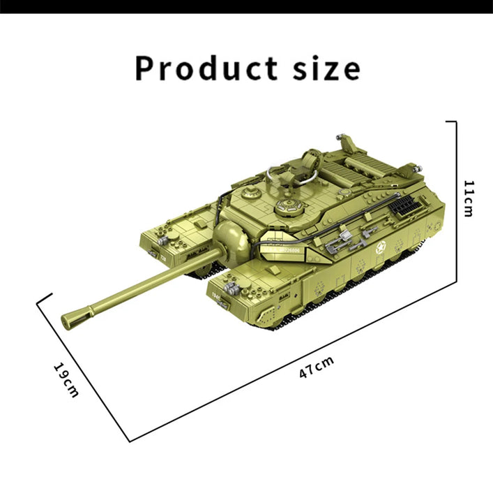 T28 Heavy Tank(2986 Pieces)-No Box