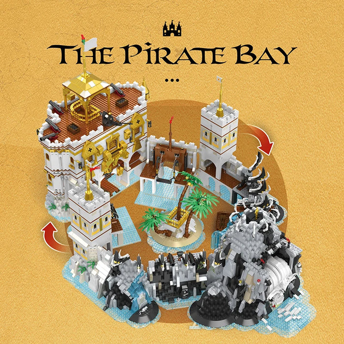 Pirate Treasure Island Skull Bay  (2960 Pieces)