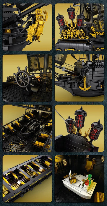 Black Pearl Pirate Ship (4708 Pieces)