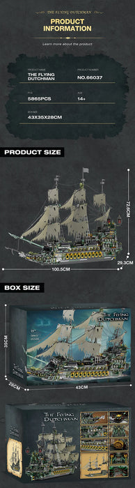 The Flying Dutchman Pirate Ship (5865 Pieces)