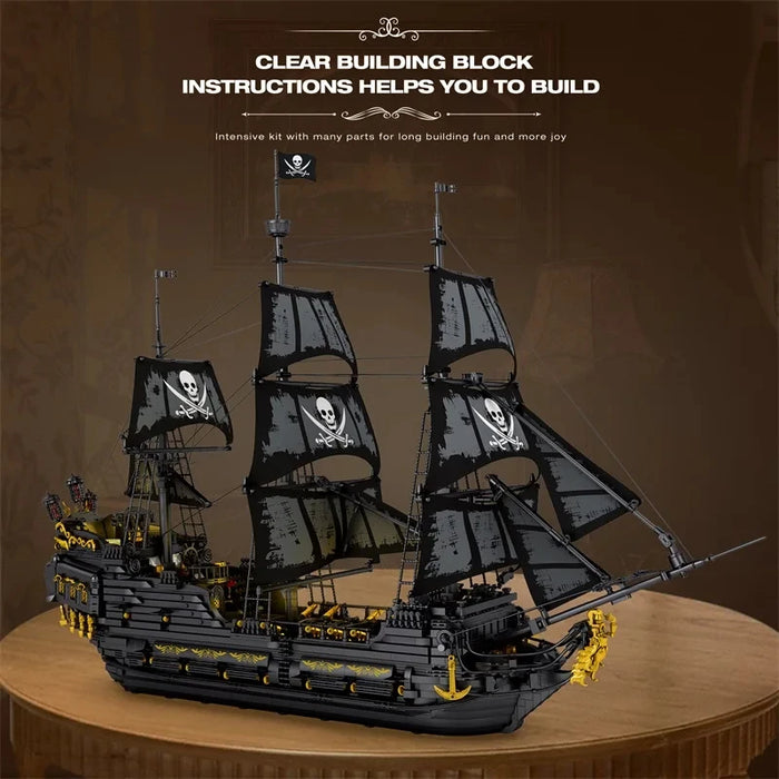 Black Pearl Pirate Ship (4708 Pieces)